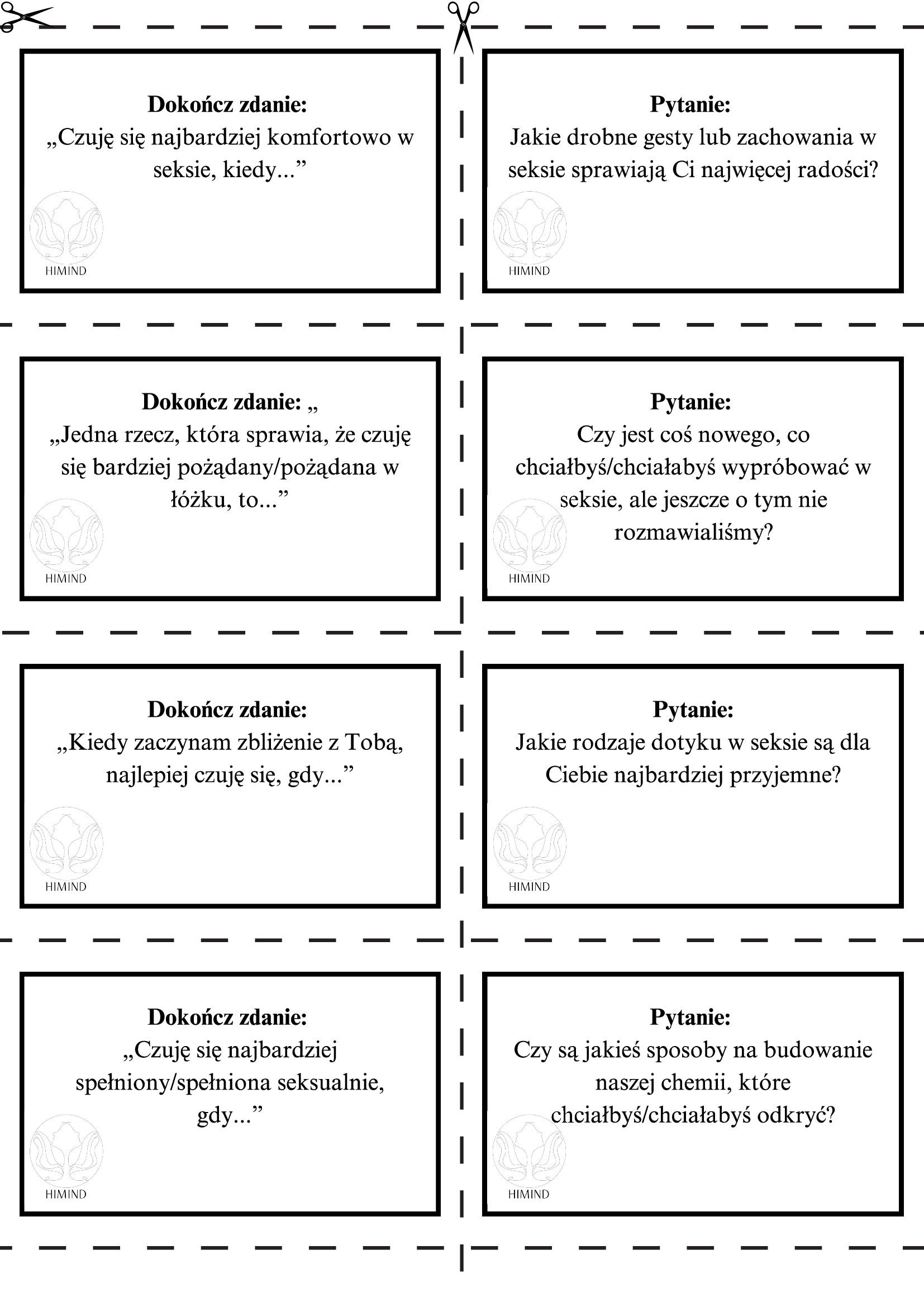 Zagrajmy w otwarte karty - gra dla par 3 Zagrajmy w otwarte karty - gra dla par - obrazek 3